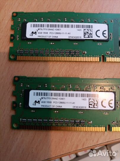 Оперативная память ddr3 4 gb