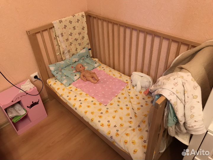 Детская кроватка Икеа 60х120