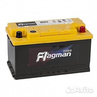 Аккумулятор Flagman 80.0 LB4 (58000) обр, низкий