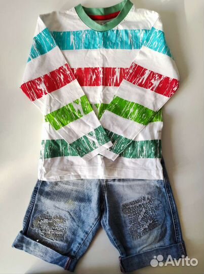 Вещи пакетом на мальчика 116 см