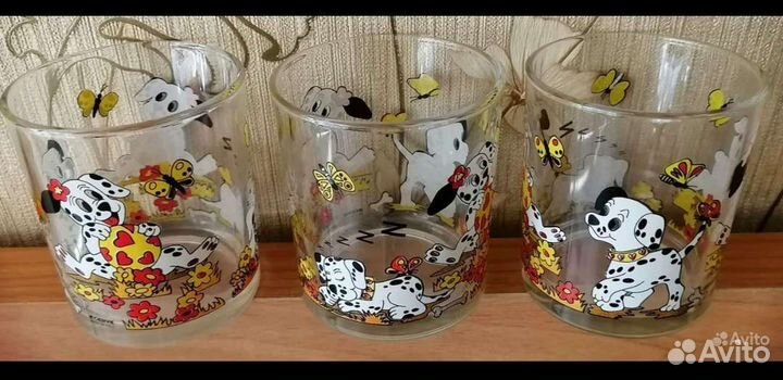 Стаканы Дисней Далматинцы Мадагаскар Кунг-фу