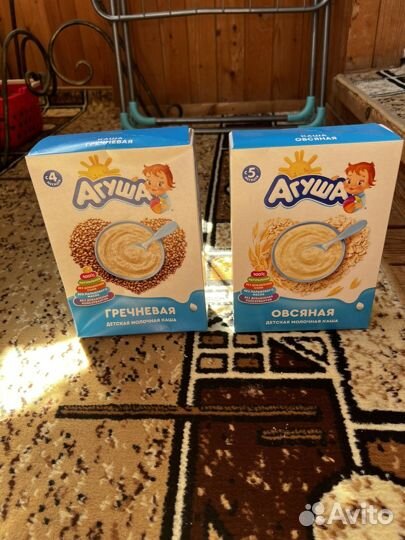 Детские каши и смеси