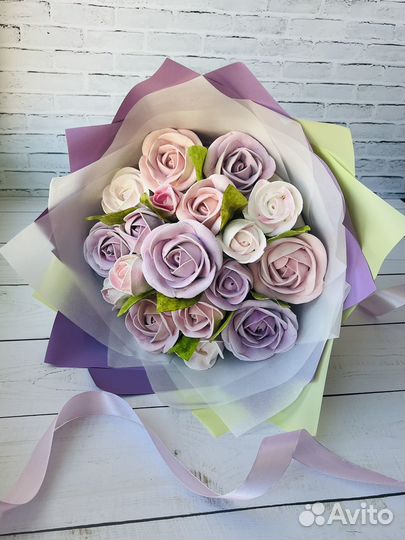 Букеты из зефира