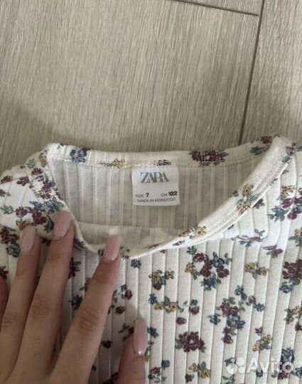 Кофта для девочки zara, 122 размер