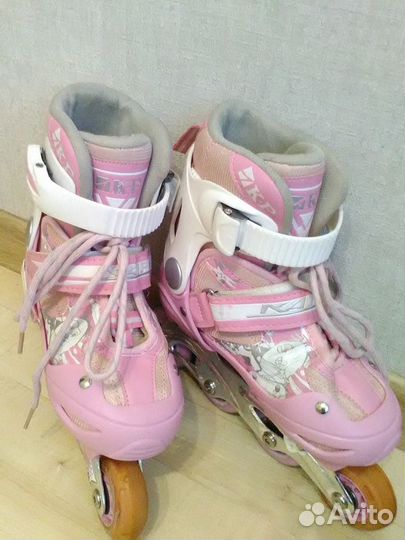 Коньки роликовые, размер 28-32