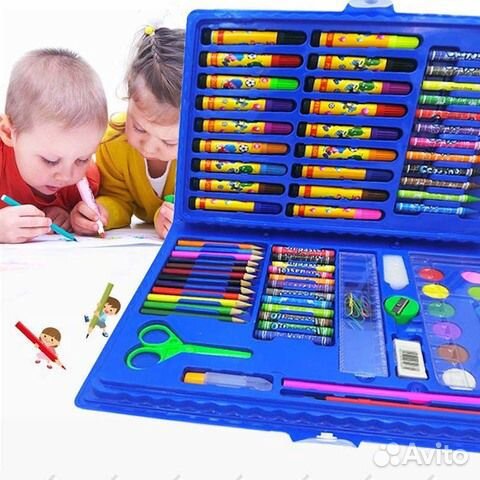 Художественный набор для творчества 86 предметов