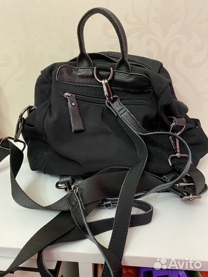 Сумка-рюкзак тряпочный женский