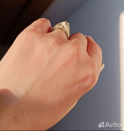 Кольцо из японского бисера