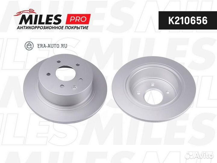 Miles K210656 Диск тормозной nissan juke 10/qashqa