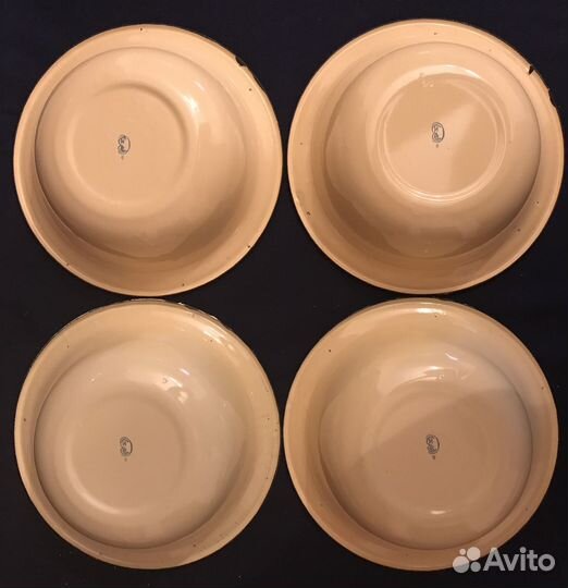 Тарелки столовые глубокие 4 шт