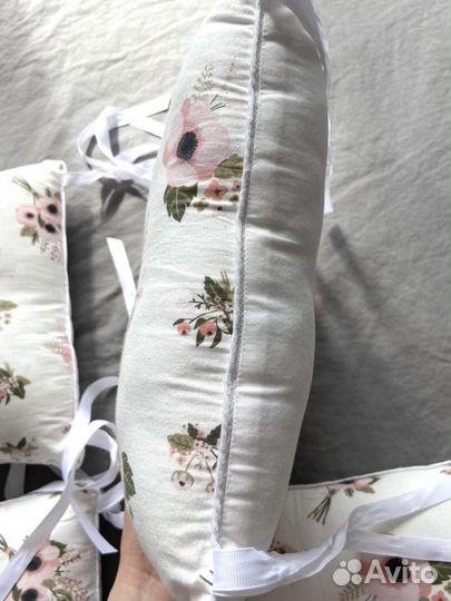 Бортики в детскую кроватку