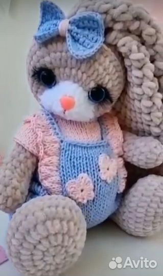 Мягкие игрушки вязанные