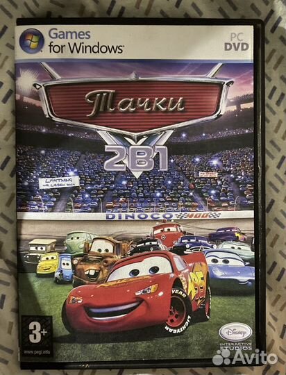 Диск, тачки маквин, 2012