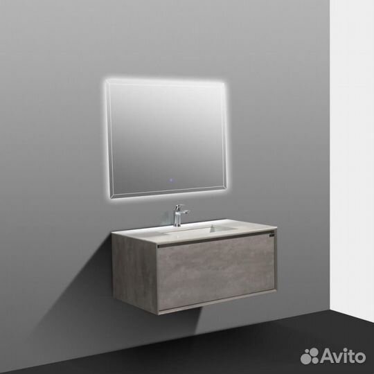 Комплект мебели для ванной Black&White Universe 9