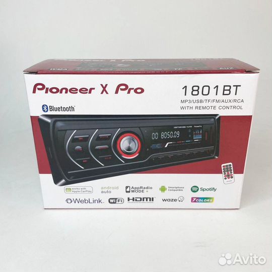 Автомагнитола Pioneer X Pro 1801BT