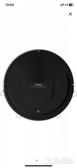 Робот-пылесос Tefal RG6825WH черный