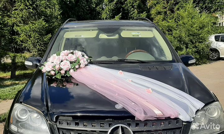 Свадебные украшения на машину