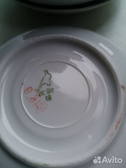 Неполный чайный сервиз Маки Дулево