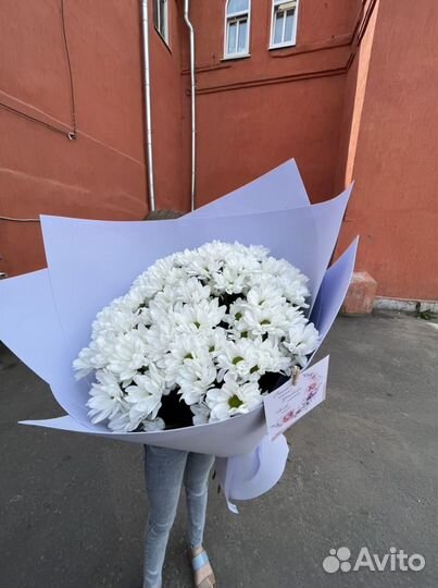 Букет гигант из ромашек