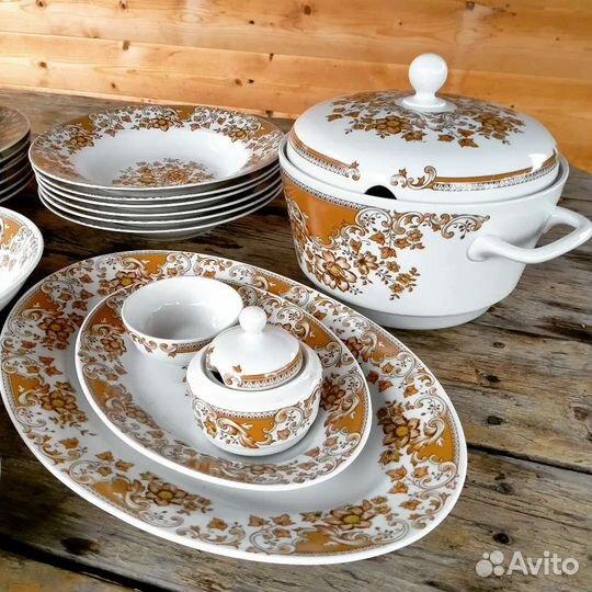 Редкий столовый сервиз Чехословакия чсср