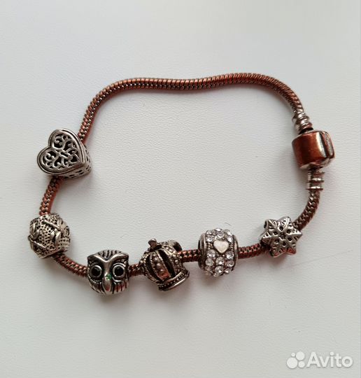 Браслет Пандора с шармами