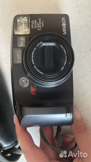 Плёночный фотоаппарат minolta riva zoom 135ex