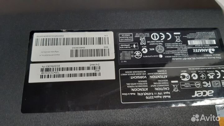 Моноблок acer aspire z3770