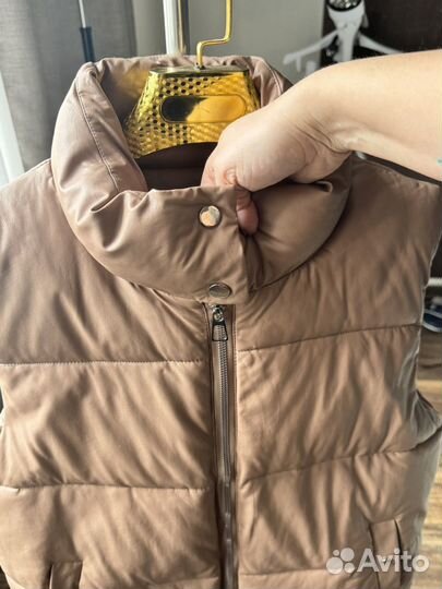 Жилетка из эко-кожи