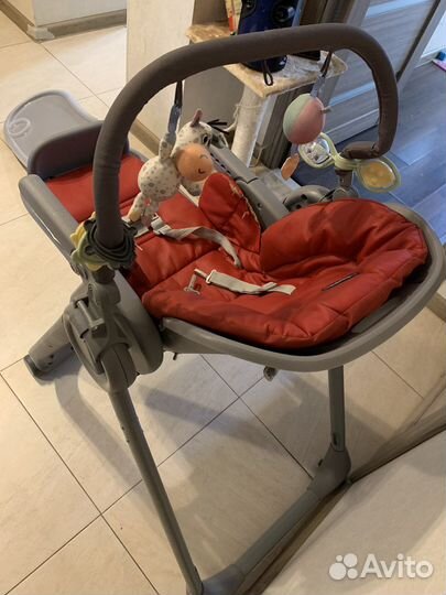 Стульчик для кормления chicco polly magic relax