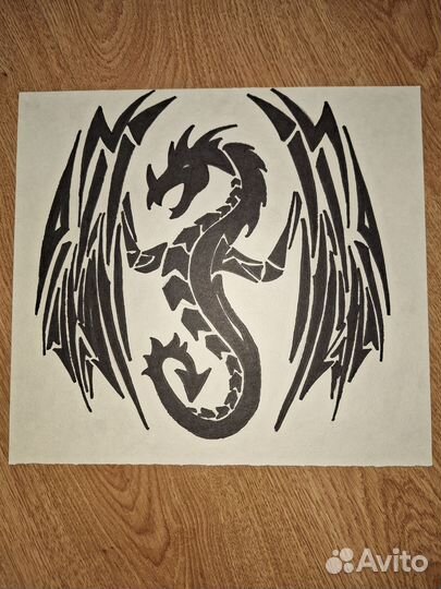 Рисую эскизы тату