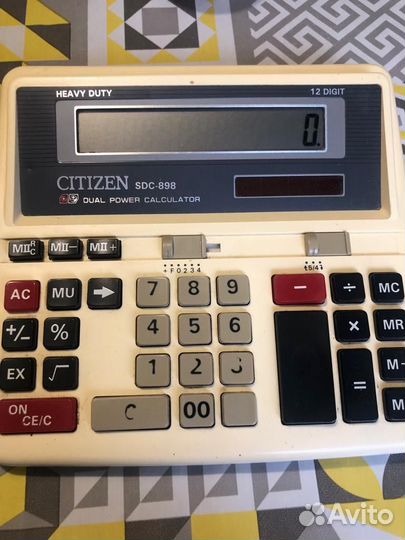 Калькулятор citizen