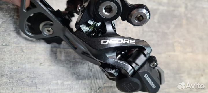 Задний переключатель shimano deore 10 скр