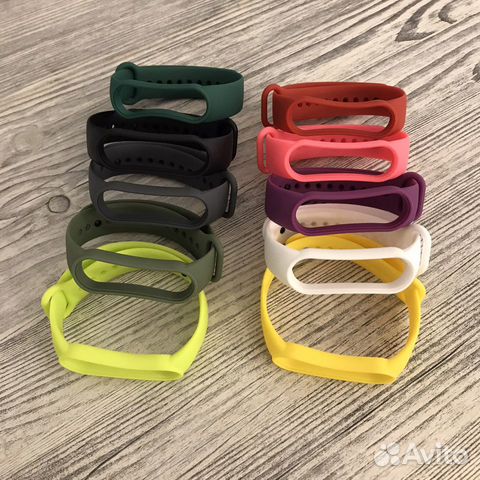 Силиконовые ремешки для Xiaomi Mi Band 5