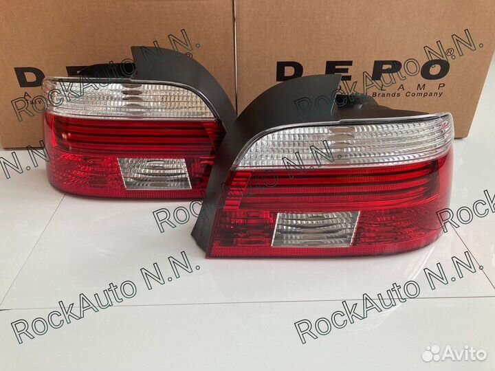 Задние фонари на BMW 5-series E39 - LED