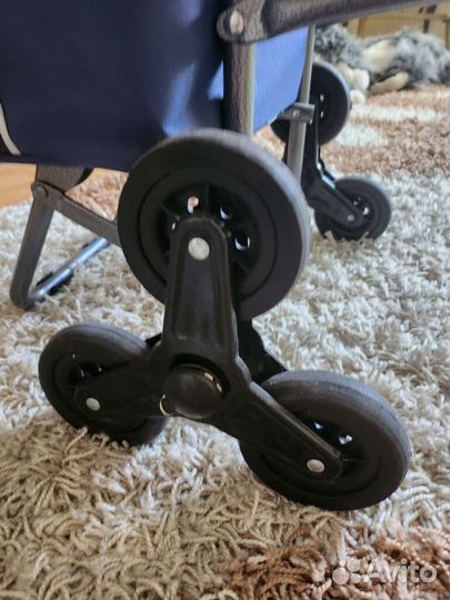 Сумка тележка хозяйственная на колесах