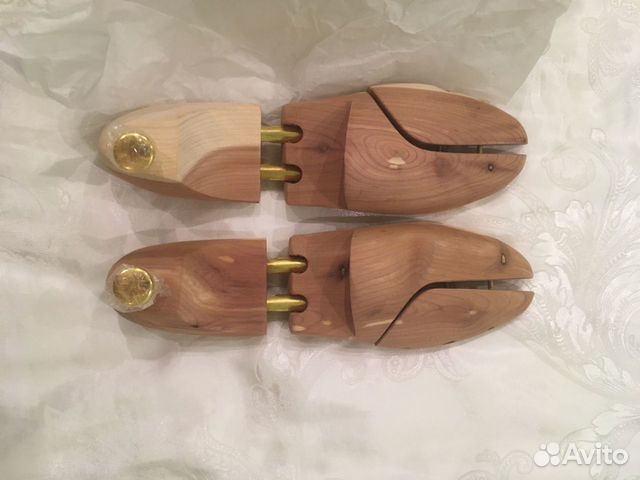 Колодки 42/43 из кедра, настоящее дерево