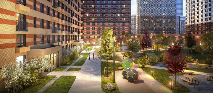 Квартира-студия, 23,8 м², 15/33 эт.