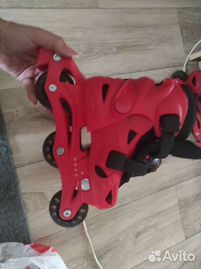 Роликовые коньки детские раздвижные