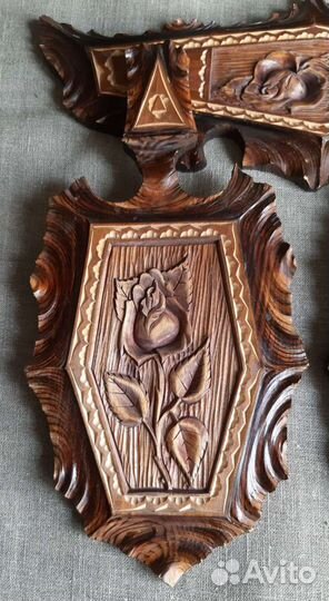 Декоративные деревянные доски резные