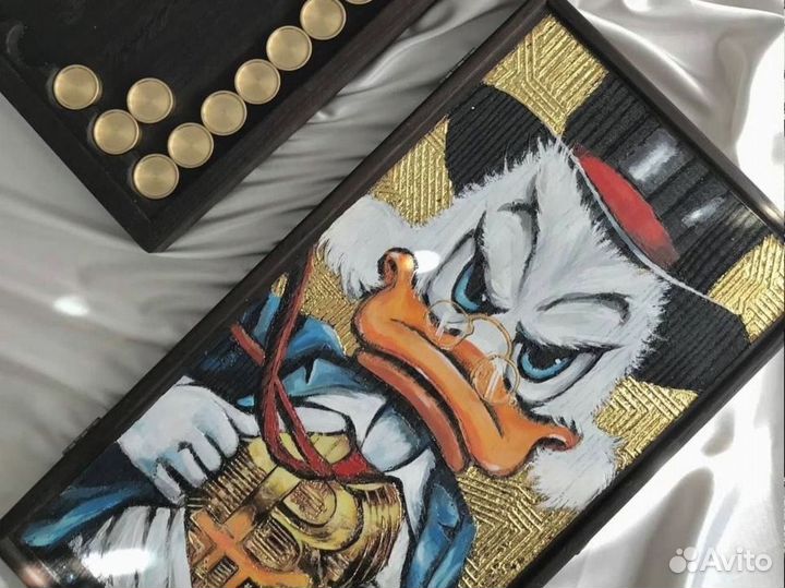 Нарды с индивидуальной гравировкой