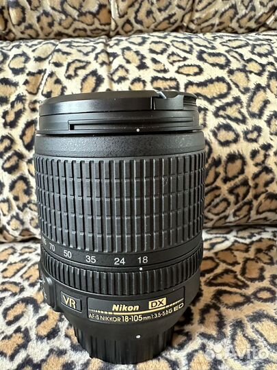 Объектив nikon dx af-s nikkor 18-105mm как новый