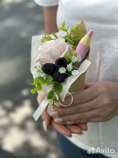 Букет из мыла учителю к 1 сентября воспитателю