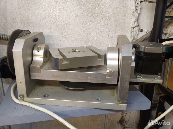 Поворотный стол вращающаяся ось 4,5 для чпу