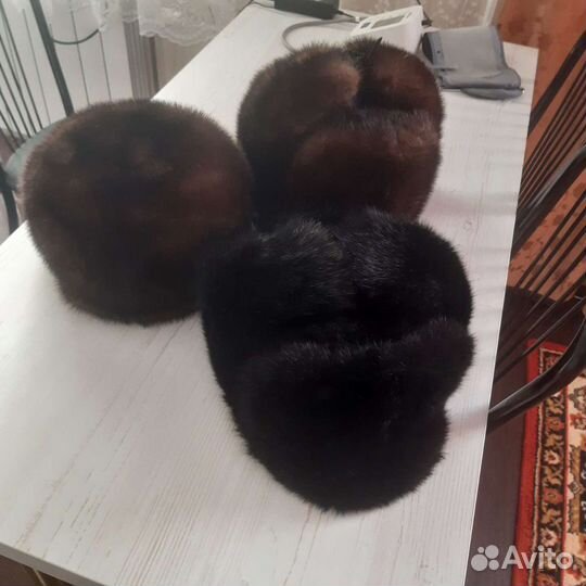 Шапка и фуражки норковые