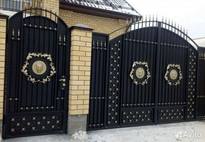 Кованные ворота от производителя