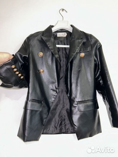Пиждак эко-кожа