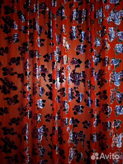 Ткань панбархат СССР винтаж 09