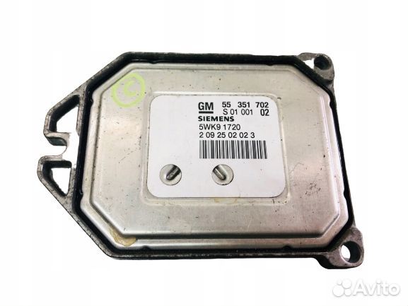 Эбу мозги на opel astra g 55351702