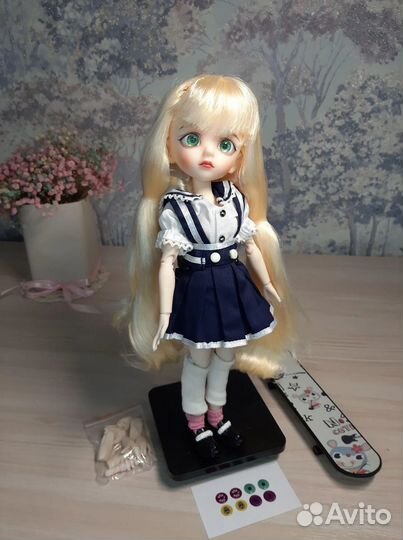 Кукла шарнирная xiaomi Монст Мишка бжд Крузелинг