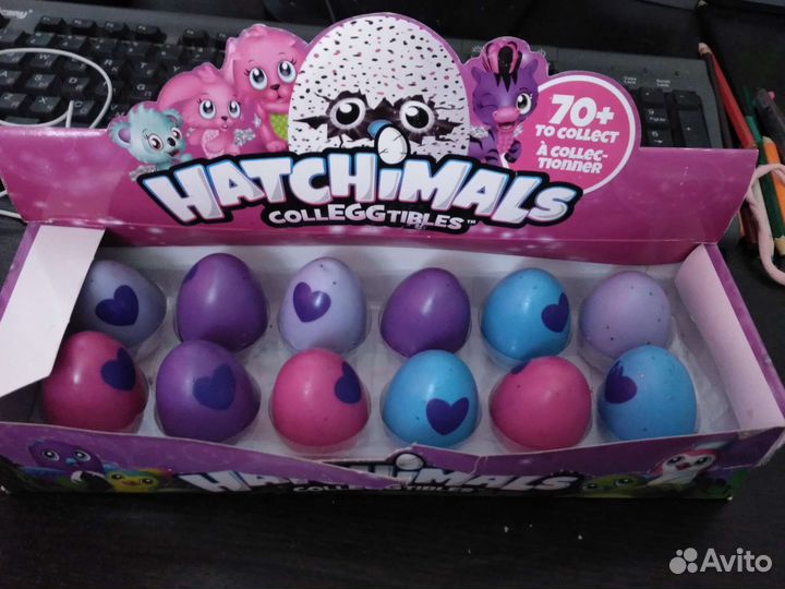 Яйца с питомцами Хетчималс